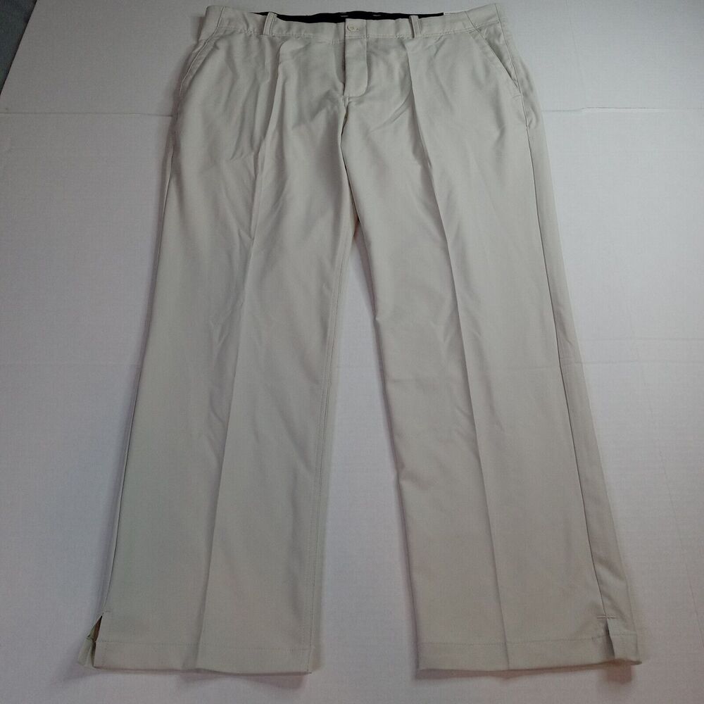 Nike Dri Fit‎ Standard Fit Golf Pants AA3318-072 Beige Men's 38x30 NWT